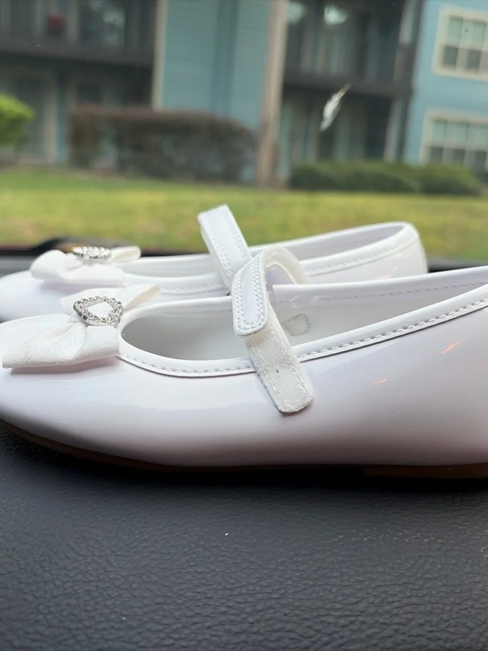 Rachel Shoes White Patent Mary Jane Kids Dress Shoes